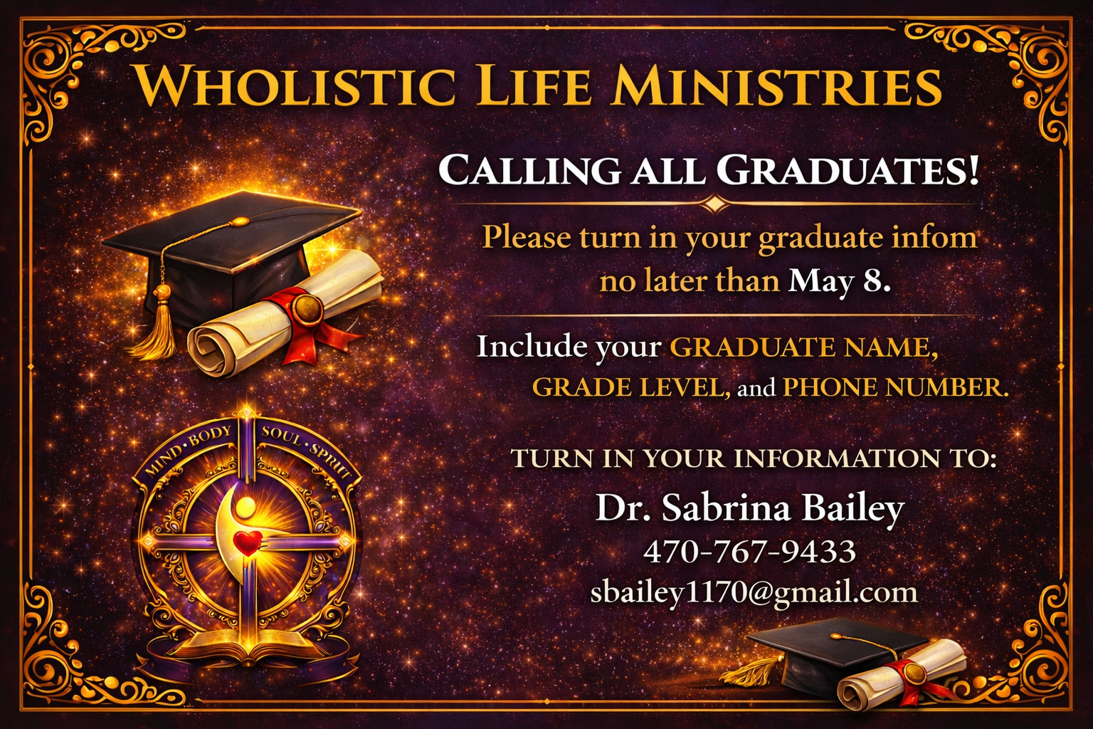 WLM Graduate Flyer