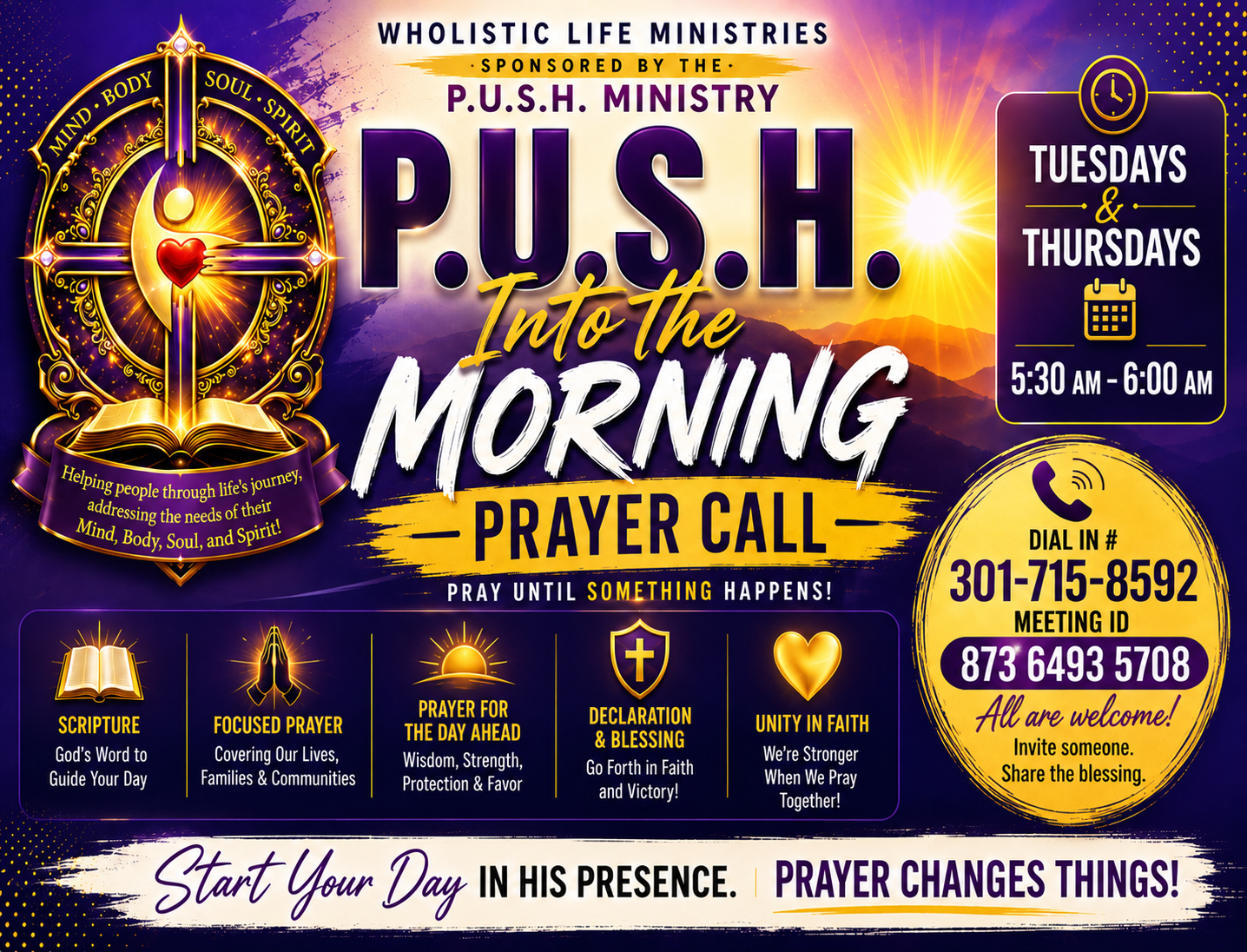 P.U.S.H.-Into-the-Morning-Prayer-Call