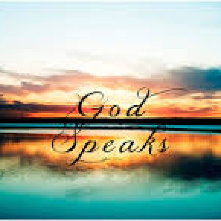 God Speaks